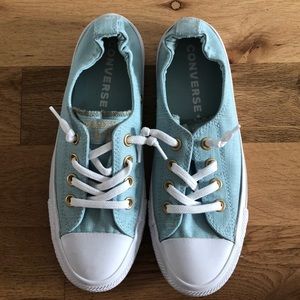 Blue converse